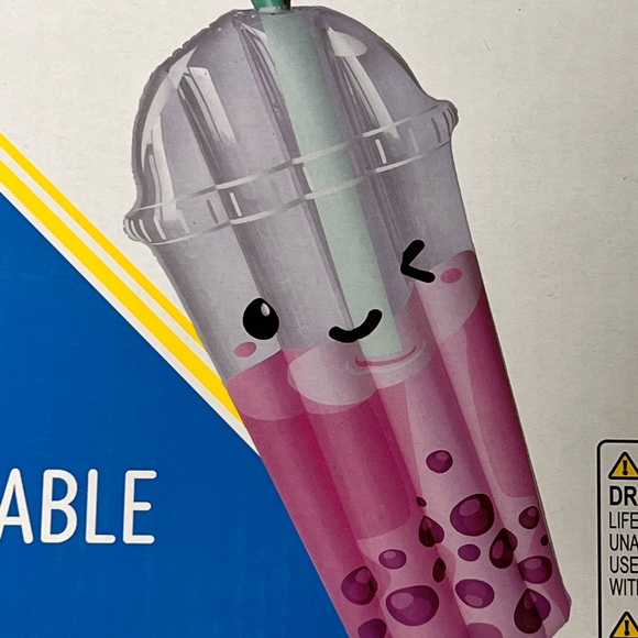 Bubble Tea Inflatable Float, NIP - Picture 3 of 3